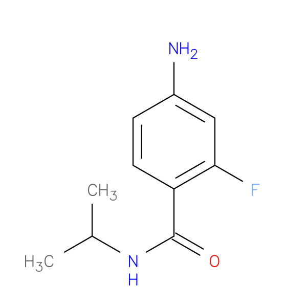 4-Amino-2-fluoro-N-(propan-2-yl)benzamide