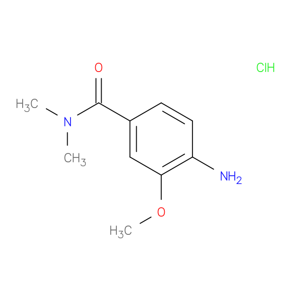 4-amino-3-methoxy-N,N-dimethylbenzamide hydrochloride