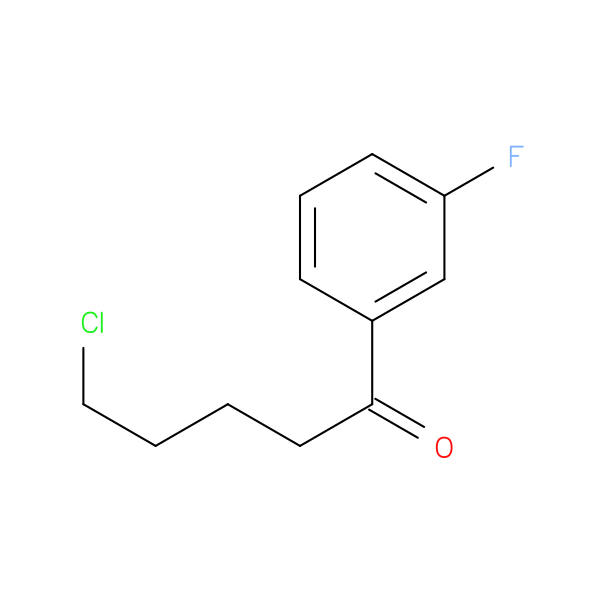 5-Chloro-1-(3-fluorophenyl)-1-oxopentane