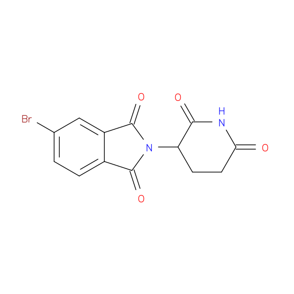 5-Bromo-2-(2,6-dioxopiperidin-3-yl)isoindoline-1,3-dione