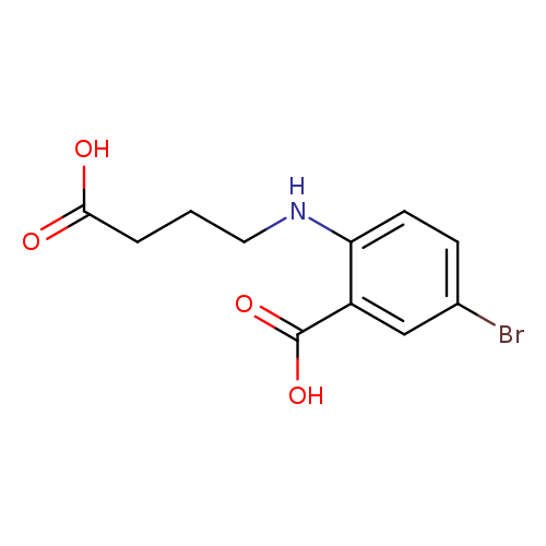5-Bromo-2-[(3-carboxypropyl)amino]benzoic acid