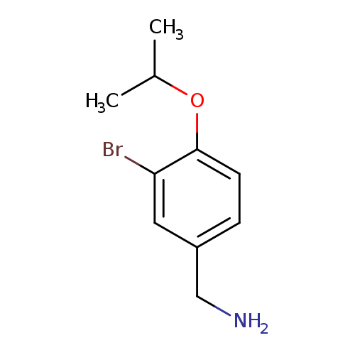 1-[3-Bromo-4-(propan-2-yloxy)phenyl]methanamine