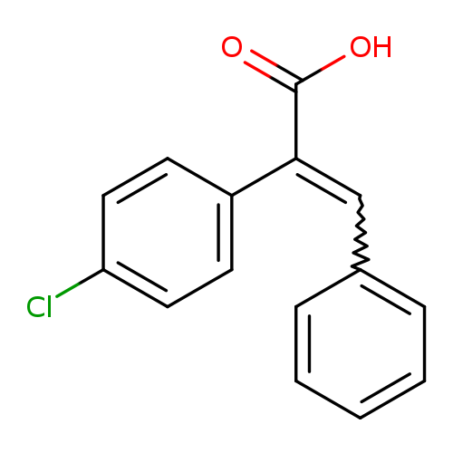 2-(4-Chlorophenyl)-3-phenylacrylic acid