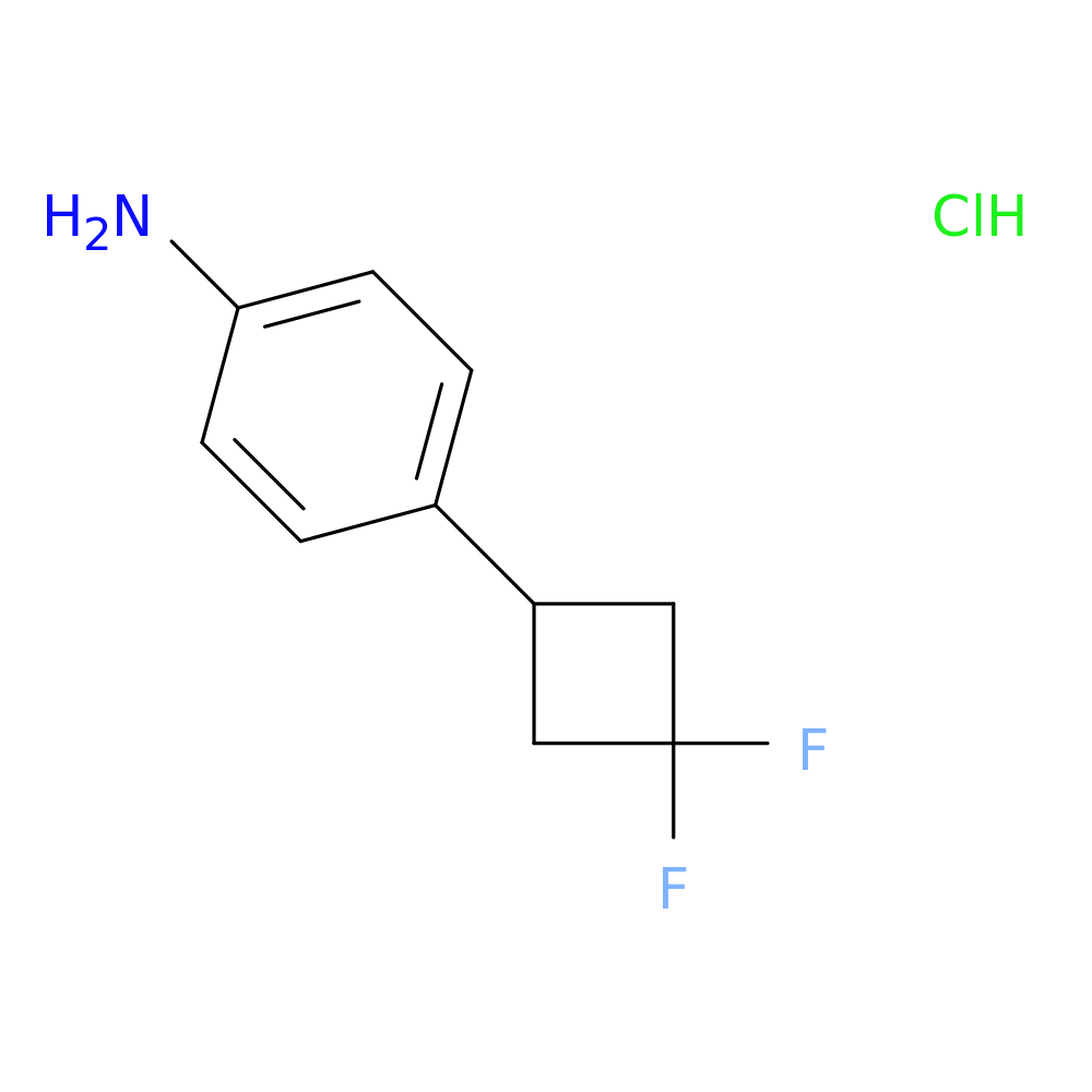 4-(3,3-difluorocyclobutyl)aniline hydrochloride