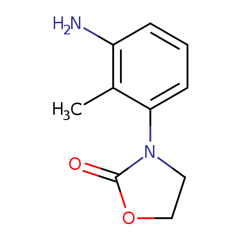 3-(3-amino-2-methylphenyl)-1,3-oxazolidin-2-one