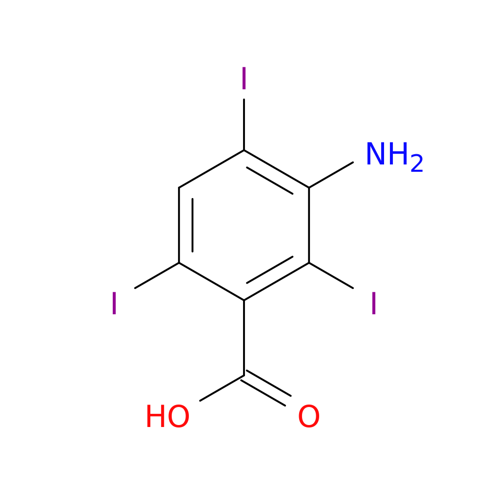 3-Amino-2,4,6-triiodobenzoic acid