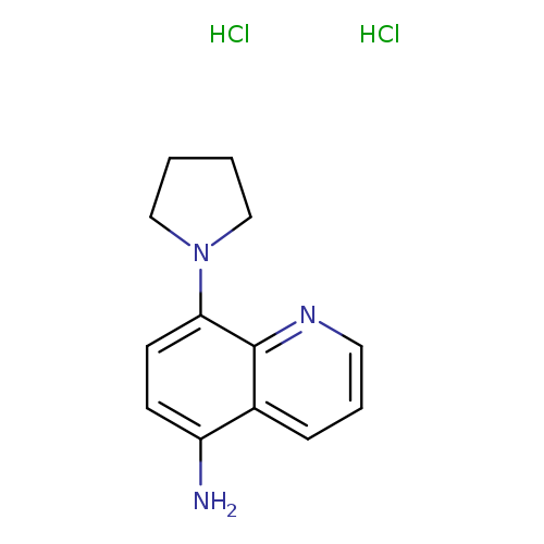 8-(Pyrrolidin-1-yl)quinolin-5-amine dihydrochloride