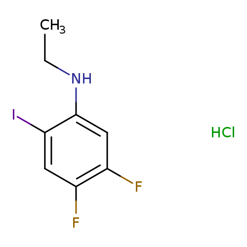 N-ethyl-4,5-difluoro-2-iodoanilinehydrochloride