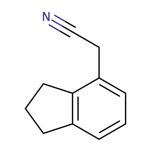 2-(2,3-dihydro-1H-inden-4-yl)acetonitrile