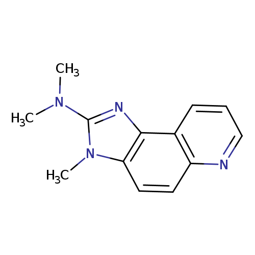 3H-Imidazo[4,5-f]quinolin-2-amine, N,N,3-trimethyl-