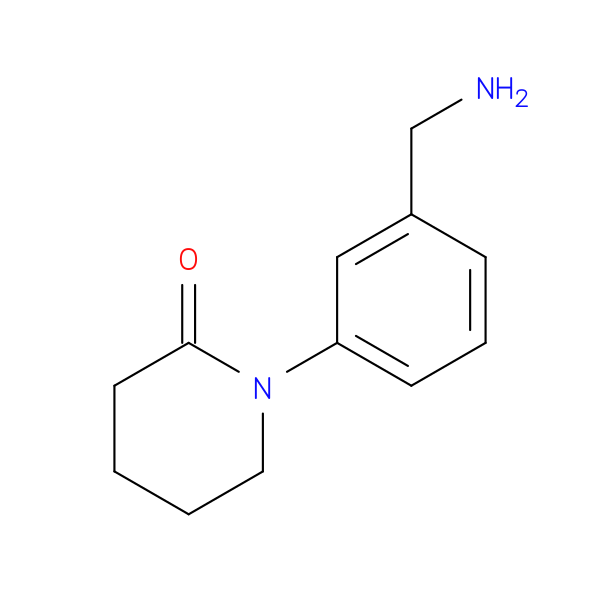 1-(3-(Aminomethyl)phenyl)piperidin-2-one