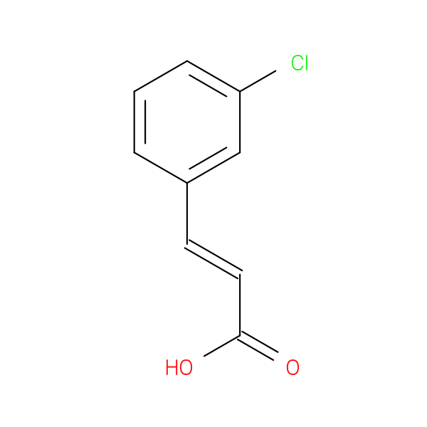 (E)-3-(3-Chlorophenyl)acrylic acid