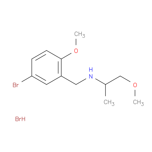 N-(5-Bromo-2-methoxybenzyl)-1-methoxy-2-propanamine hydrobromide