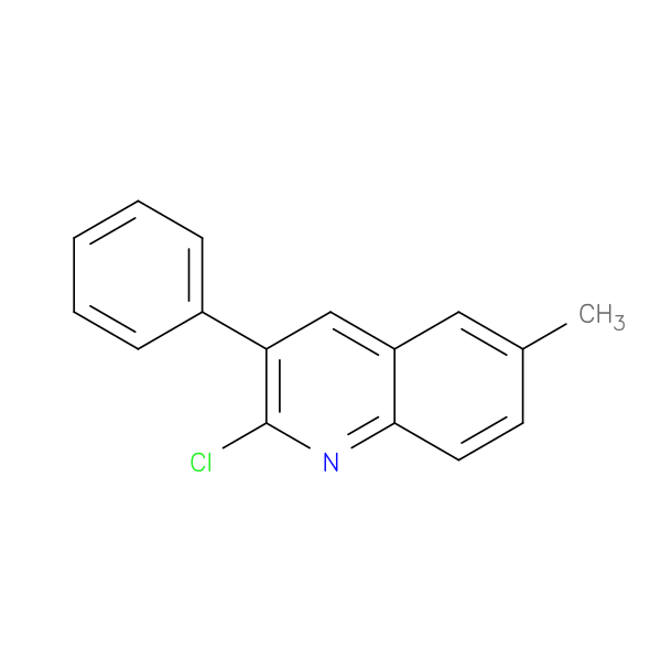 2-Chloro-6-methyl-3-phenylquinoline