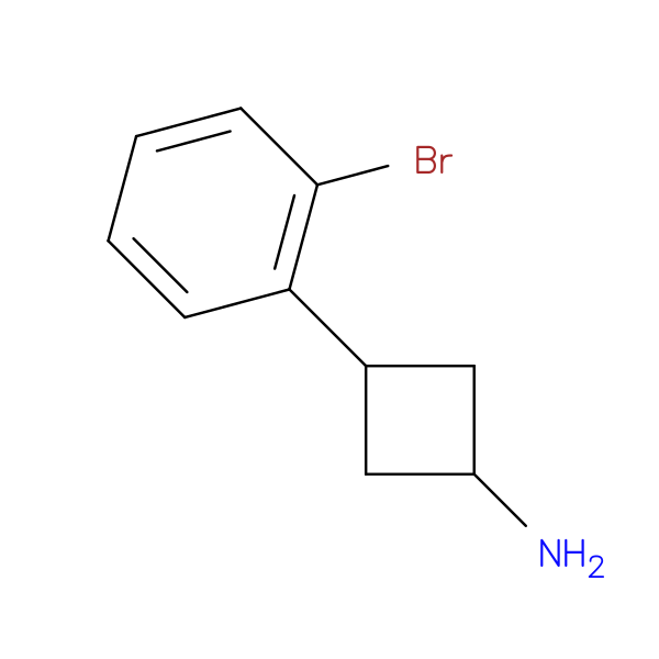 3-(2-Bromophenyl)cyclobutan-1-amine