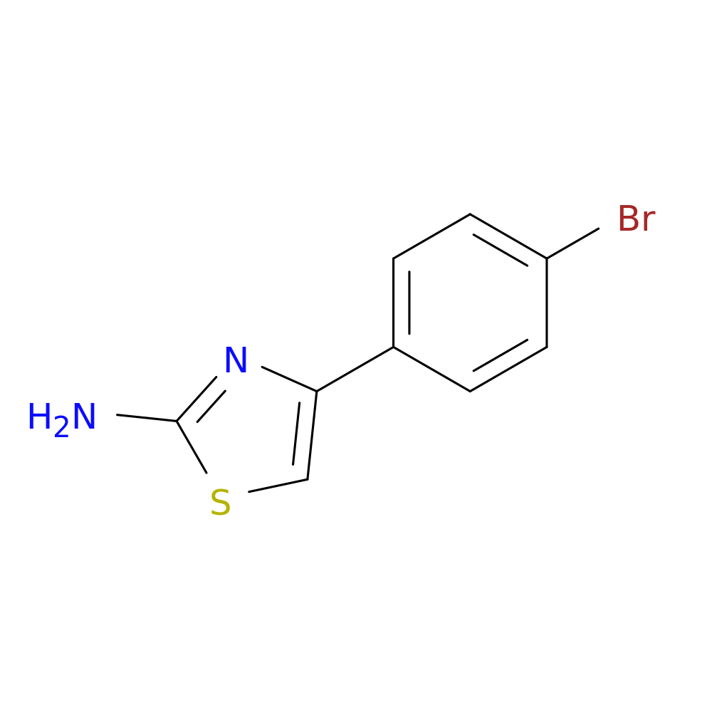 2-Amino-4-(4-bromophenyl)thiazole