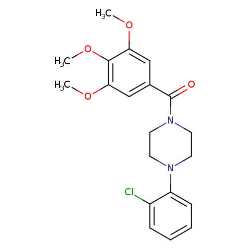 Methanone, [4-(2-chlorophenyl)-1-piperazinyl](3,4,5-trimethoxyphenyl)-