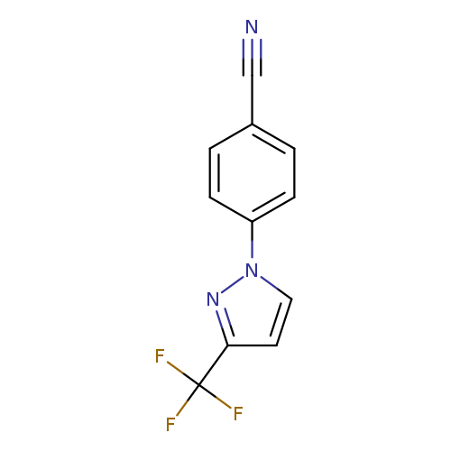 4-(3-(Trifluoromethyl)-1H-pyrazol-1-yl)benzonitrile