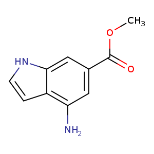 1H-Indole-6-carboxylic acid, 4-amino-, methyl ester