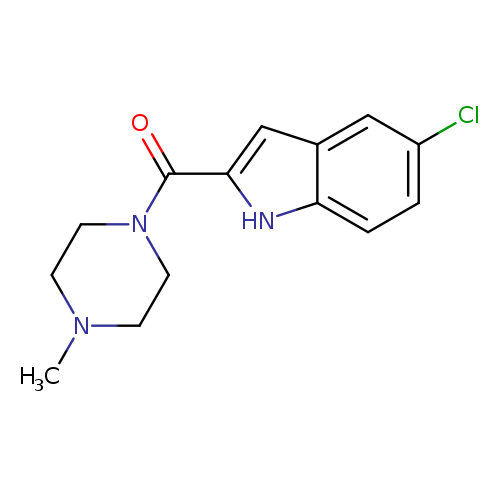 (5-Chloro-1H-indol-2-yl)(4-methylpiperazin-1-yl)methanone