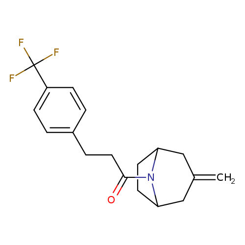 1-{3-methylidene-8-azabicyclo[3.2.1]octan-8-yl}-3-[4-(trifluoromethyl)phenyl]propan-1-one