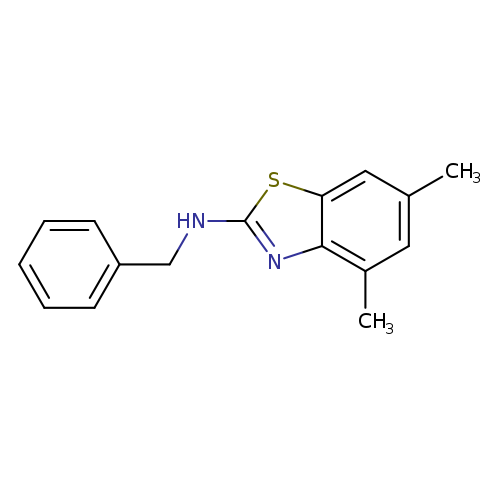 N-benzyl-4,6-dimethyl-1,3-benzothiazol-2-amine