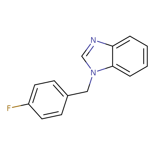 1-[(4-fluorophenyl)methyl]-1h-1,3-benzodiazole