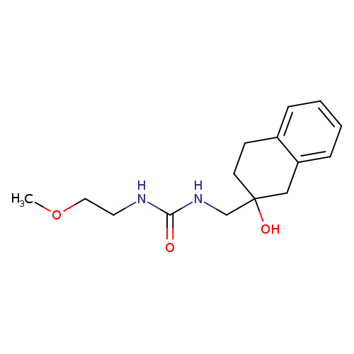 1-[(2-hydroxy-1,2,3,4-tetrahydronaphthalen-2-yl)methyl]-3-(2-methoxyethyl)urea