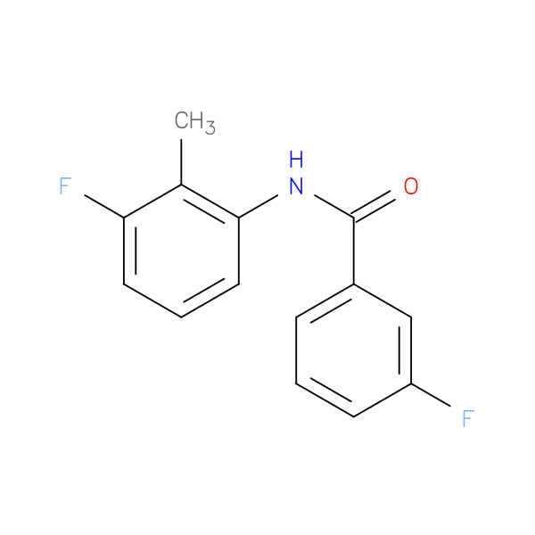 BENZAMIDE, 3-FLUORO-N-(3-FLUORO-2-METHYLPHENYL)-