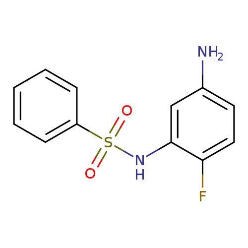 N-(5-amino-2-fluorophenyl)benzenesulfonamide