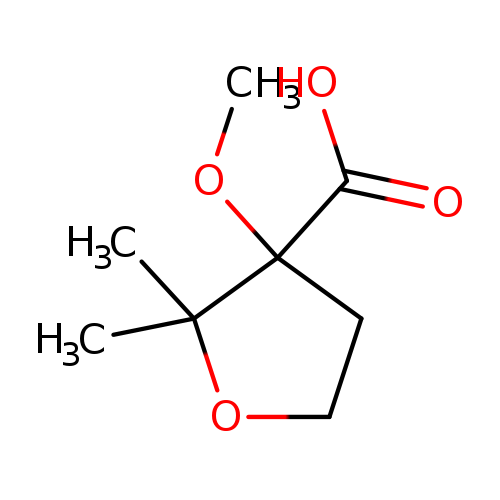 3-methoxy-2,2-dimethyloxolane-3-carboxylic acid