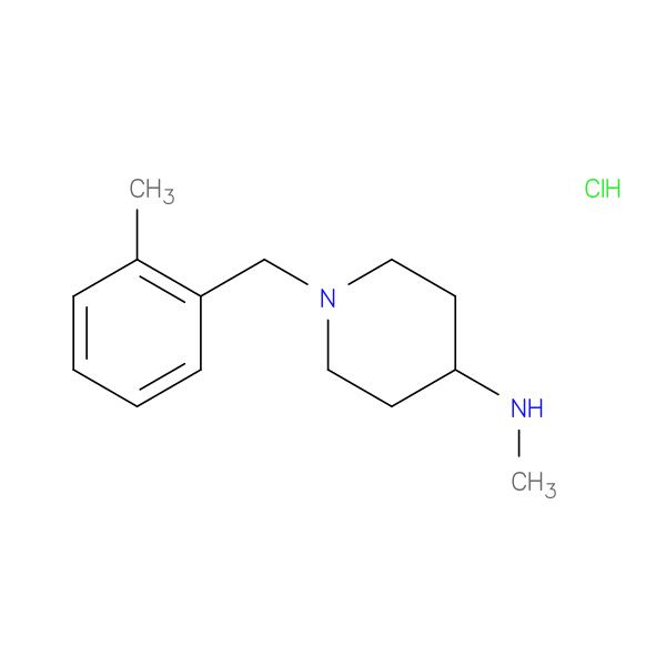 N-Methyl-1-(2-methylbenzyl)piperidin-4-amine hydrochloride