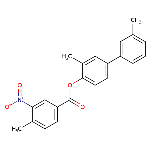3,3'-dimethyl[1,1'-biphenyl]-4-yl 3-nitro-4-methylbenzoate