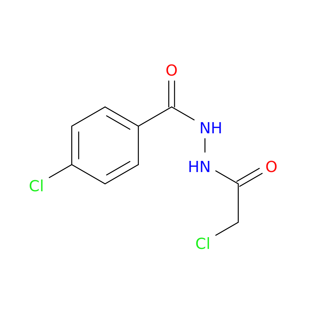 4-Chloro-N'-(2-chloroacetyl)benzohydrazide