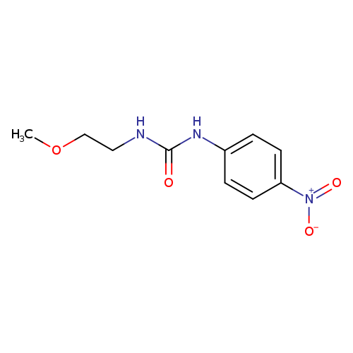 3-(2-methoxyethyl)-1-(4-nitrophenyl)urea