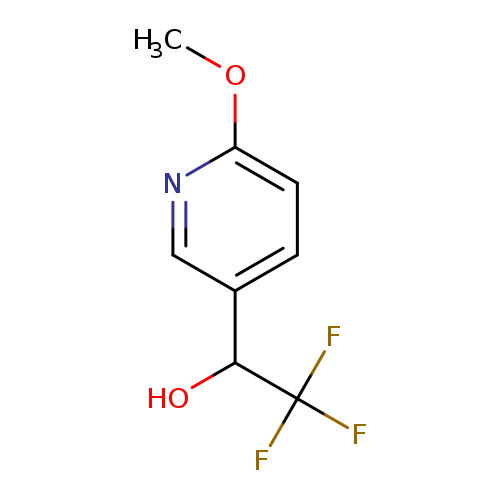 2,2,2-Trifluoro-1-(6-methoxypyridin-3-yl)ethan-1-ol