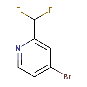 4-Bromo-2-(difluoromethyl)pyridine