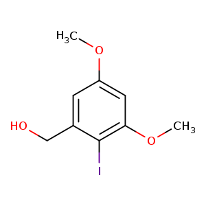 (2-iodo-3,5-dimethoxyphenyl)methanol