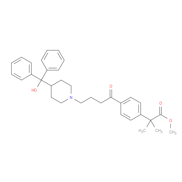 Methyl 2-(4-(4-(4-(hydroxydiphenylmethyl)piperidin-1-yl)butanoyl)phenyl)-2-methylpropanoate