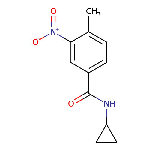 Benzamide, N-cyclopropyl-4-methyl-3-nitro-