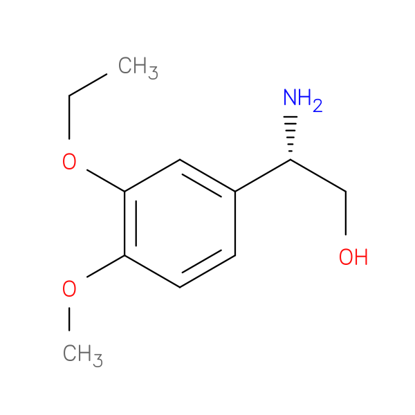 (S)-2-Amino-2-(3-ethoxy-4-methoxyphenyl)ethanol