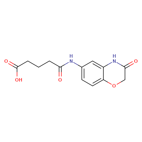 4-[(3-oxo-3,4-dihydro-2H-1,4-benzoxazin-6-yl)carbamoyl]butanoic acid
