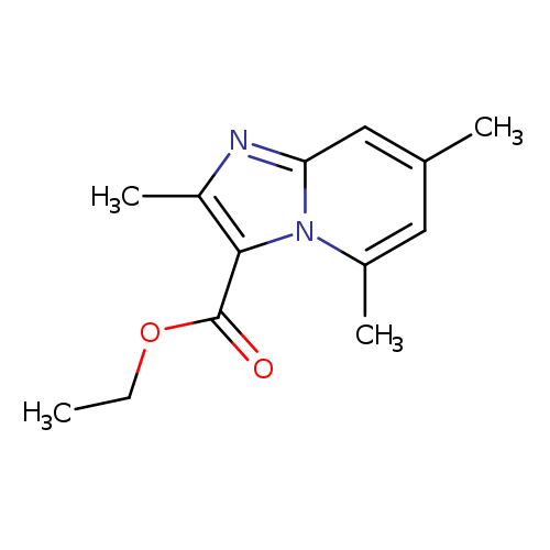 ethyl 2,5,7-trimethylimidazo[1,2-a]pyridine-3-carboxylate