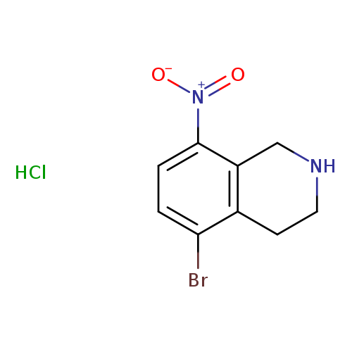 5-bromo-8-nitro-1,2,3,4-tetrahydroisoquinoline hydrochloride