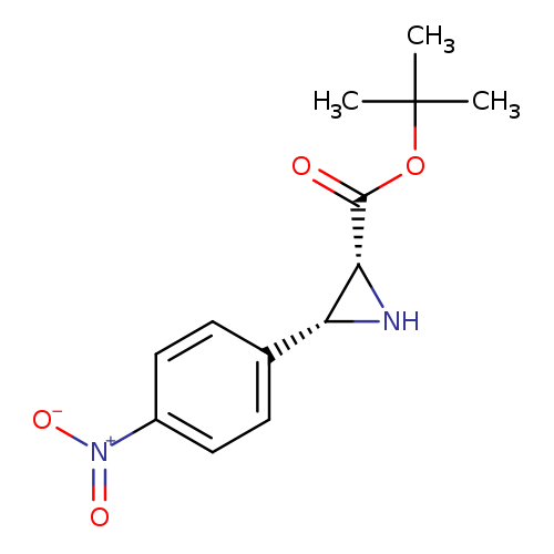 Cis-tert-butyl 3-(4-nitrophenyl)aziridine-2-carboxylate