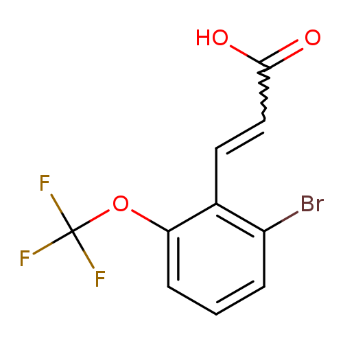 2-Bromo-6-(trifluoromethoxy)cinnamic acid