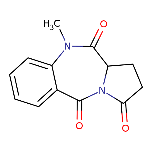 10-Methyl-1h-pyrrolo[2,1-c][1,4]benzodiazepine-3,5,11(2h,10h,11ah)-trione