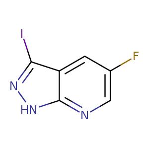 1H-Pyrazolo[3,4-b]pyridine, 5-fluoro-3-iodo-
