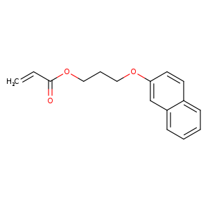 3-(Naphthalen-2-yloxy)propyl acrylate