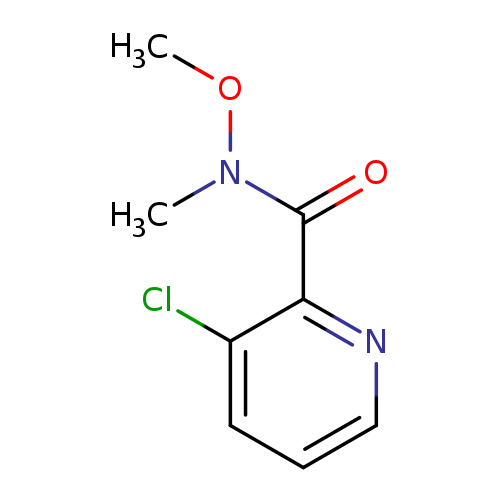 3-chloro-N-methoxy-N-methylpicolinamide